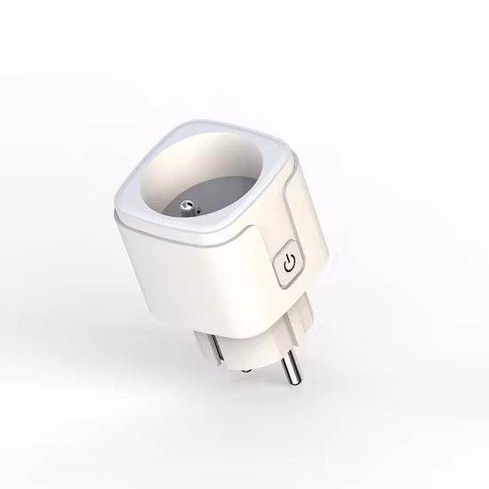 에너지 모니터가 포함된 프렌치 플러그 Tuya WiFi 스마트 소켓 16A Zigbee 스마트 플러그