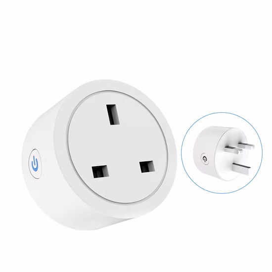 Zigbee Tuya 원격 제어 전력 모니터링 WiFi 스마트 플러그 영국