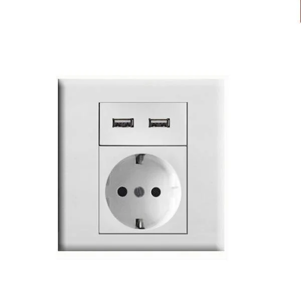 Crystal Glass Wall Smart Home Socket Alexa Home Zigbee Socket