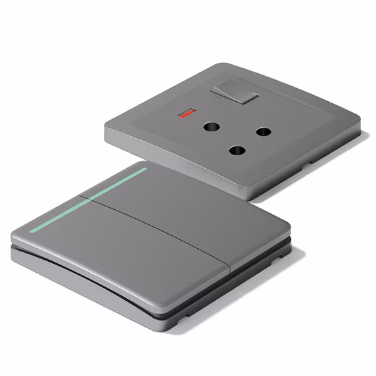 S1.3 원저우 공장 Zigbee 골드 PC 가정용 큰 버튼 스위치 라이트 벽 벽 스위치 소켓