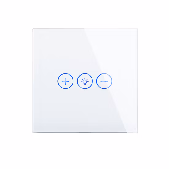 홈 오토메이션 블랙 글래스 WiFi Zigbee Bluetooth 무선 스마트 스위치